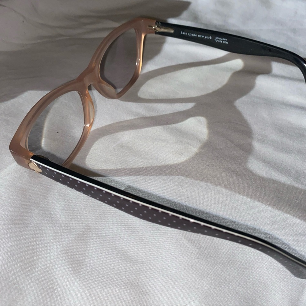 Kate Spade pink Rectangular Eyeglass Frames - image 7